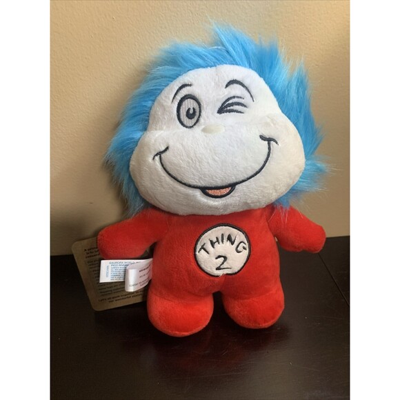 Dr Seuss Day - 8.5 Thing 1 & 2 Double Dood Plushie - Picture 4 of 4